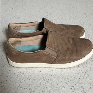 Dr. Scholl's Brown Slip-On Loafers